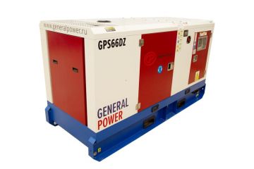 Дизельный генератор General Power GP66DZ в кожухе