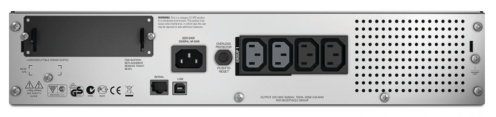 APC Smart UPS SMT750RMI2U
