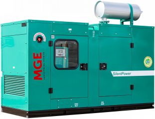 Дизельный генератор MGE P28CS в кожухе с АВР