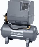 Поршневой компрессор Atlas Copco LFx 0,7 1PH на ресивере(50 л)