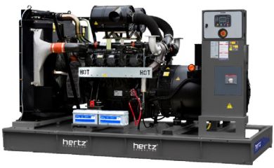 Дизельный генератор Hertz HG 550 PL в контейнере с АВР