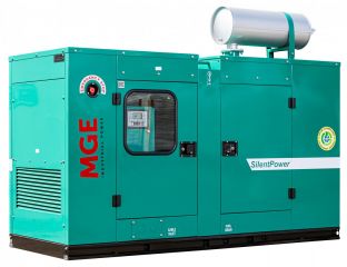Дизельный генератор MGE P600CS в кожухе с АВР