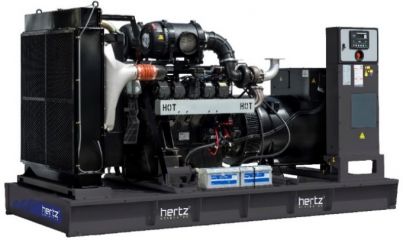 Дизельный генератор Hertz HG 500 PL в контейнере с АВР
